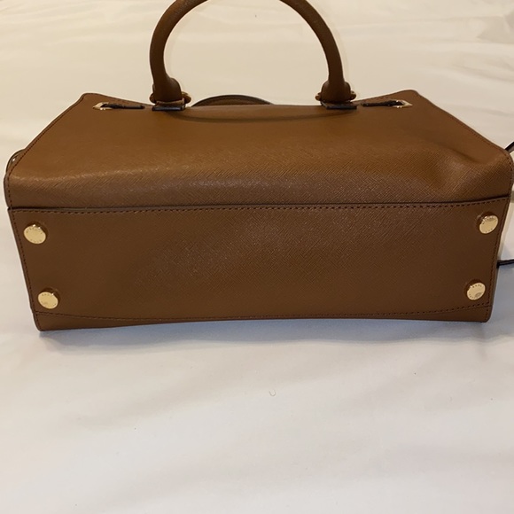 Michael Kors Hamilton Brown Satchel Purse NWT $298 - Picture 12 of 12